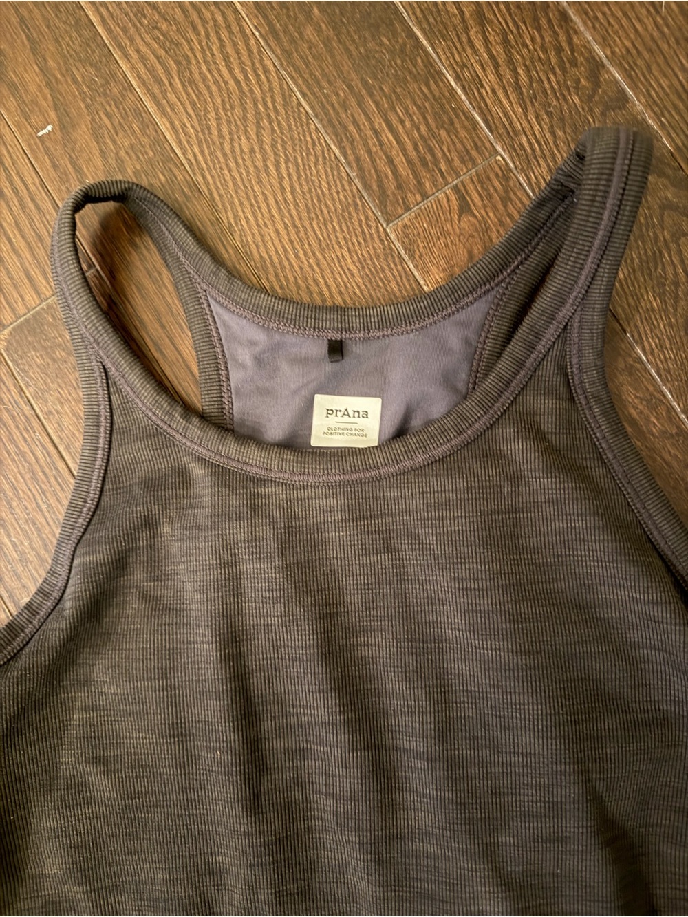 Prana Becksah Racerback Tank Top in Charcoal Grey. Excellent condition.